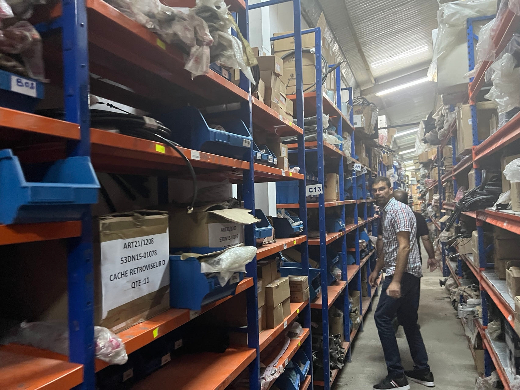 SPARE PARTS WAREHOUSE